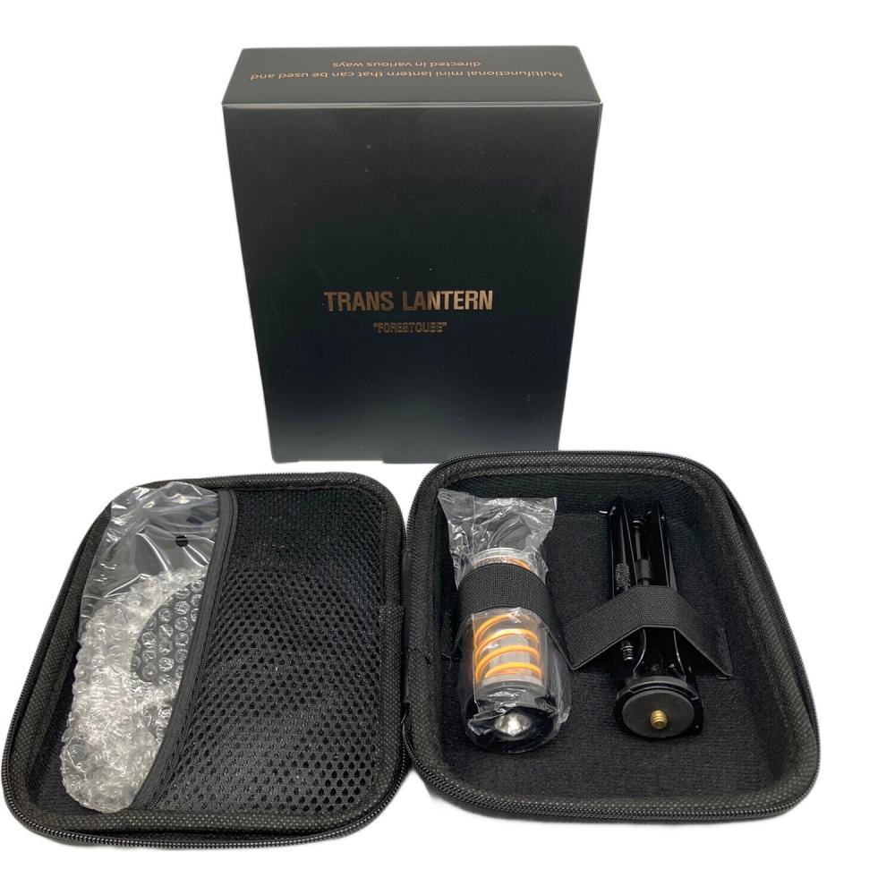 【未使用品】TRANS LANTERN LEDランタン TRANS LANTERN (トランスランタン) LEDランタン FORESTCUBE