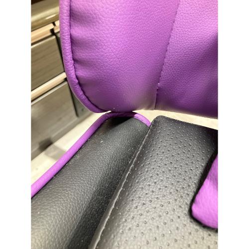 GTRACING (ジーティーレーシング) ゲーミングチェア ブラック×パープル GT002F