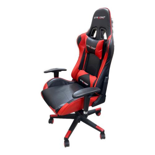 GTRACING (ジーティーレーシング) ゲーミングチェア ブラック×レッド