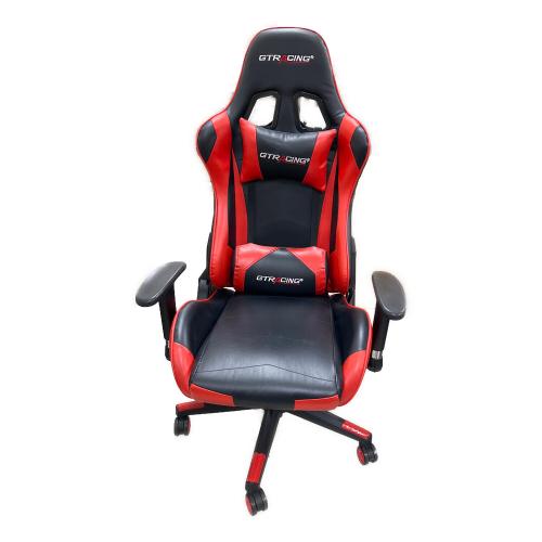 GTRACING (ジーティーレーシング) ゲーミングチェア ブラック×レッド