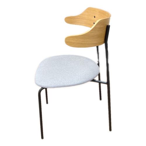 ダイニングチェアー ナチュラル×グレー オーク×ファブリック KAPELL3