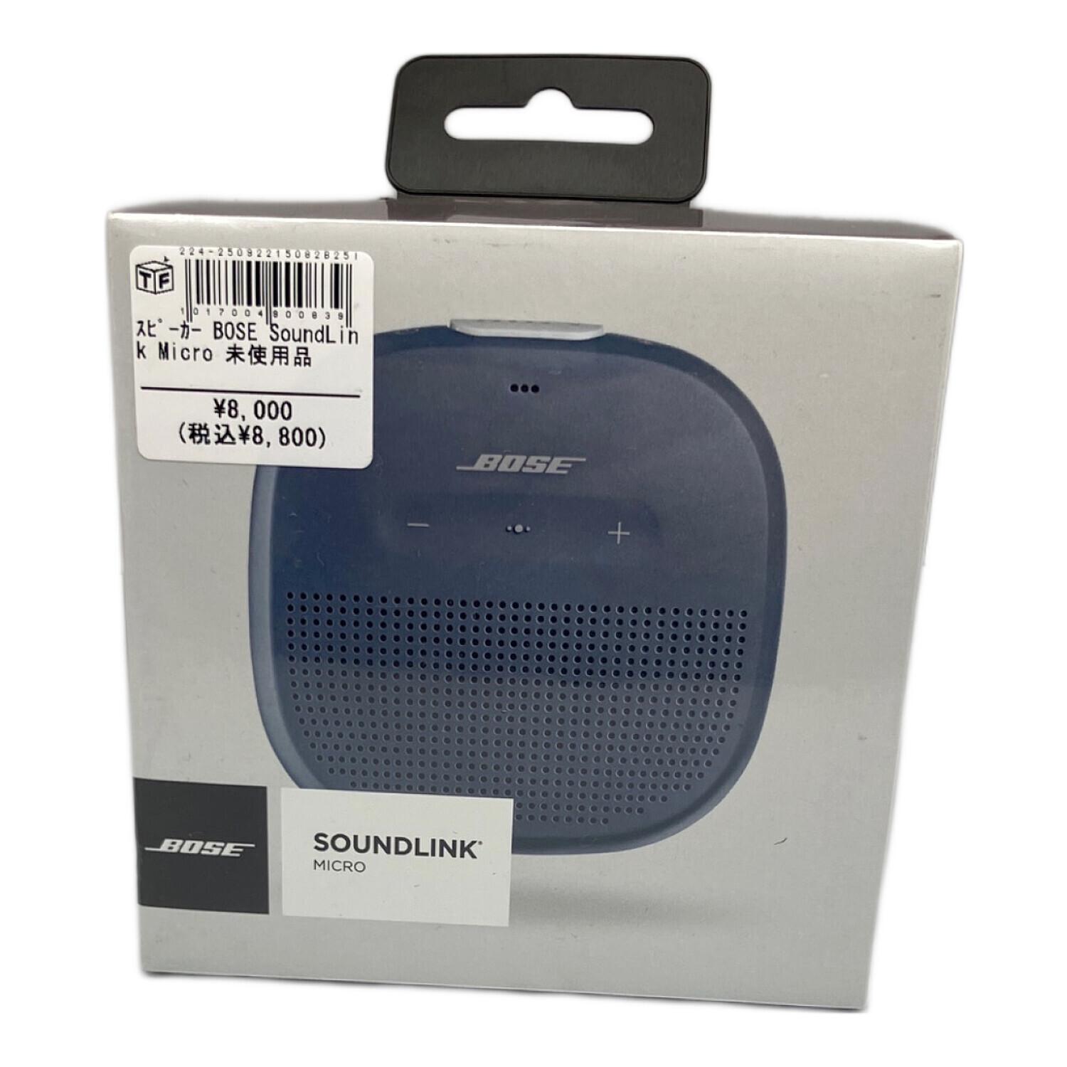 新品未使用 Bose SoundLink Micro ワイヤレススピーカー Bose SoundLink Micro Bluetooth Speaker | ボーズ