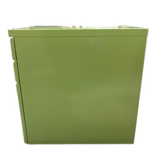 カラースチールキャビネット グリーン 3段｜トレファクONLINE