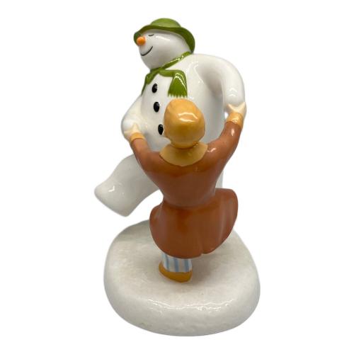コールポート社 フィギュリン THE SNOWMAN DANCING AT THE PARTY