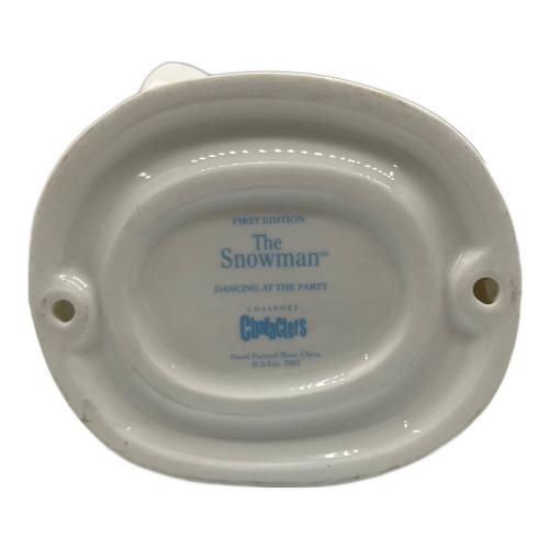 コールポート社 フィギュリン THE SNOWMAN DANCING AT THE PARTY