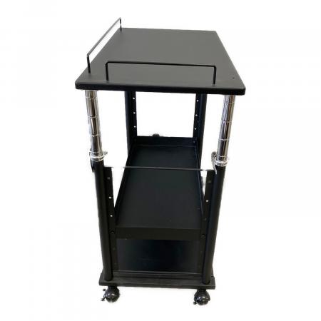 Bauhutte (バウヒュッテ) 昇降式PCディスプレイワゴン BHS-700PC-BK