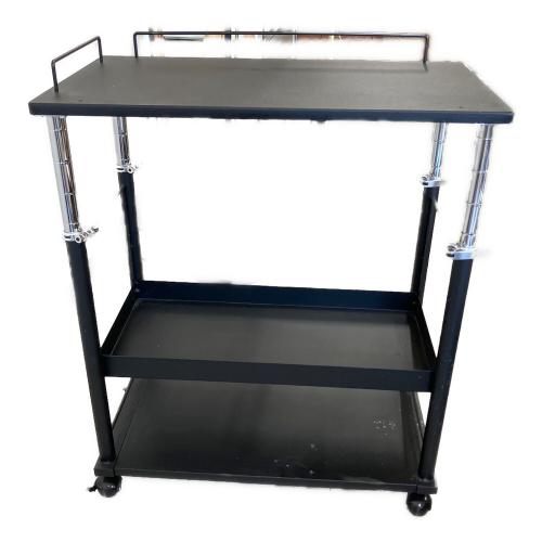 Bauhutte (バウヒュッテ) 昇降式PCディスプレイワゴン BHS-700PC-BK ブラック