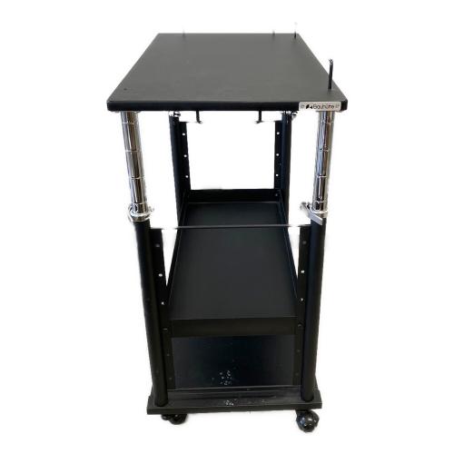 Bauhutte (バウヒュッテ) 昇降式PCディスプレイワゴン BHS-700PC-BK ブラック