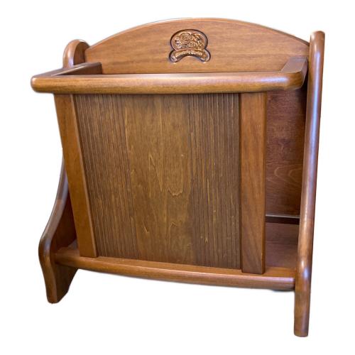 アケボノ マガジンラック ブラウン