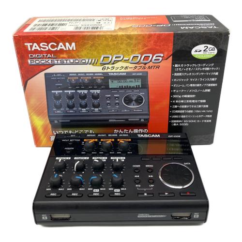 TASCAM (タスカム) マルチトラックレコーダー DP-006