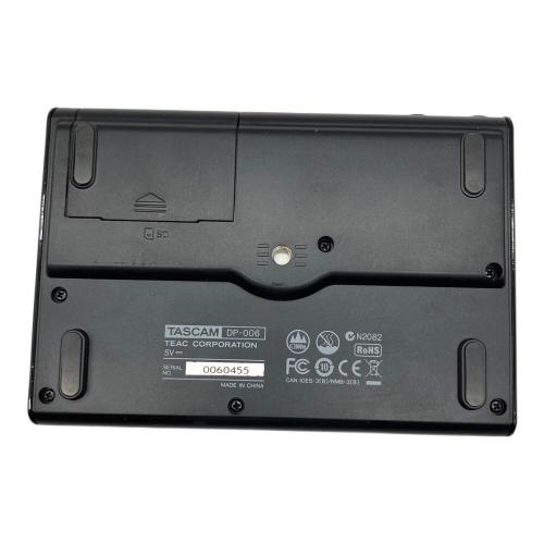 TASCAM (タスカム) マルチトラックレコーダー DP-006｜トレファクONLINE