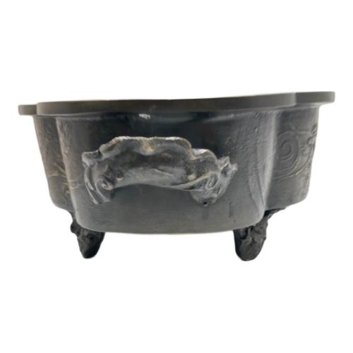 瑞峰堂 (ズイホウドウ) 雲龍盛上細工水盤花器