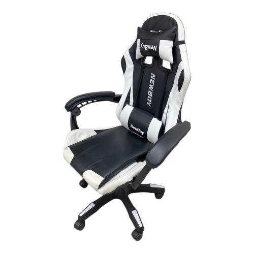 New Boy ゲーミングチェア ホワイト×ブラック