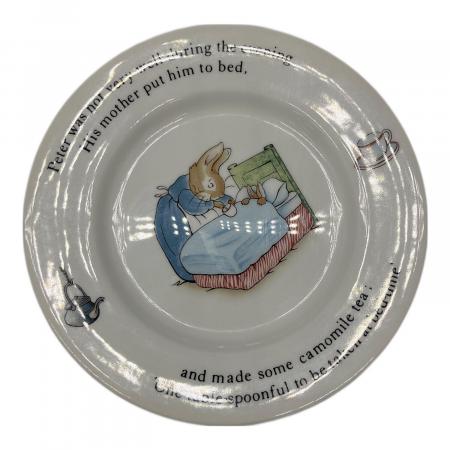 ウエッジウッドピーターラビット　ブルーラインBBプレート Wedgwood (ウェッジウッド) プレート ピーターラビット 5P｜トレファク