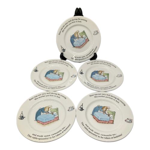 Wedgwood (ウェッジウッド) プレート ピーターラビット 5P