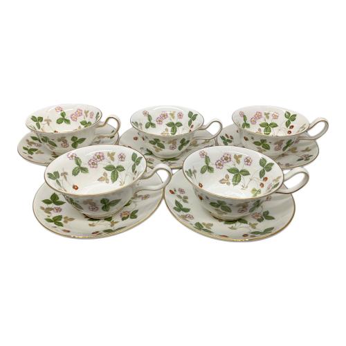 Wedgwood (ウェッジウッド) カップ&ソーサー USED ワイルドストロベリー