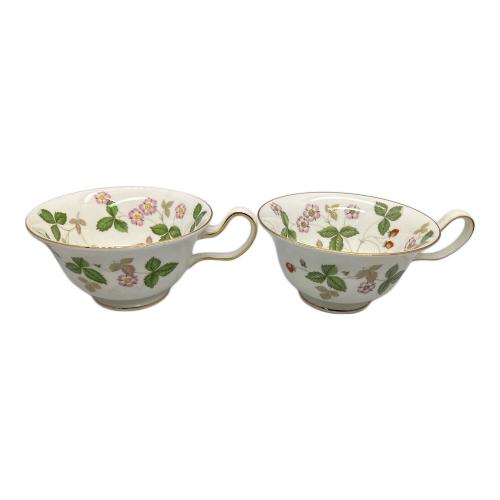 Wedgwood (ウェッジウッド) カップ&ソーサー USED ワイルドストロベリー