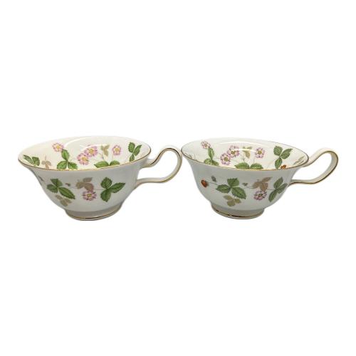 Wedgwood (ウェッジウッド) カップ&ソーサー USED ワイルドストロベリー