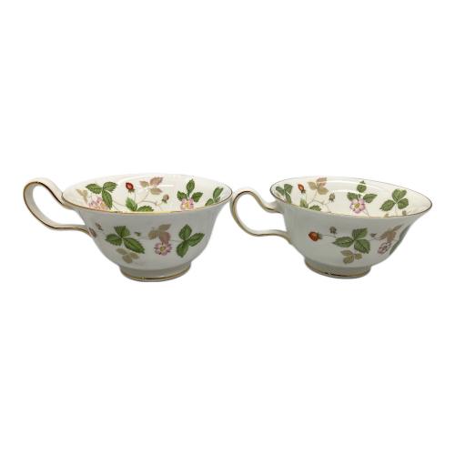 Wedgwood (ウェッジウッド) カップ&ソーサー USED ワイルドストロベリー