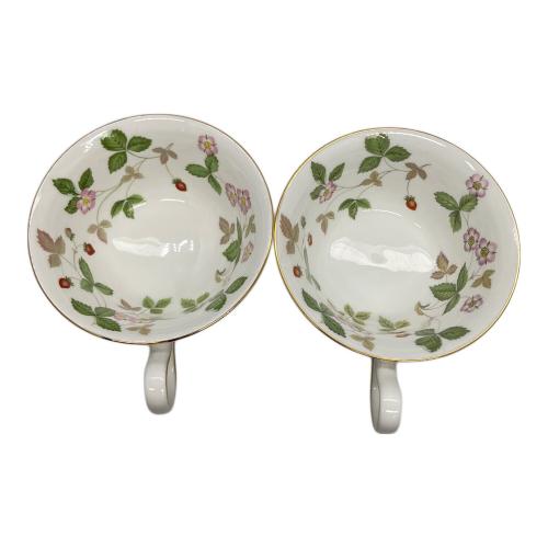 Wedgwood (ウェッジウッド) カップ&ソーサー USED ワイルドストロベリー