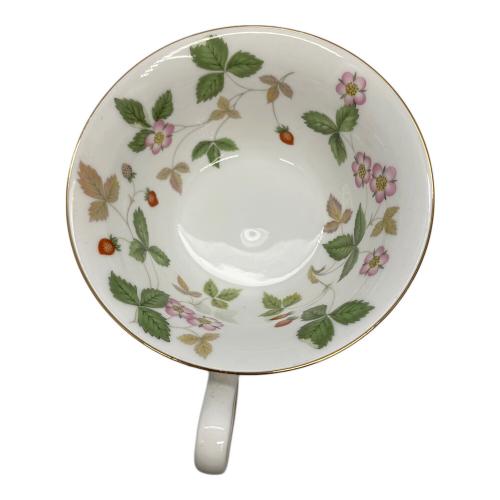 Wedgwood (ウェッジウッド) カップ&ソーサー USED ワイルドストロベリー