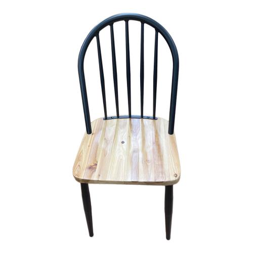 ニトリ ダイニングチェアー ナチュラル×ブラック