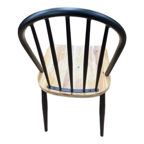 ニトリ ダイニングチェアー ナチュラル×ブラック