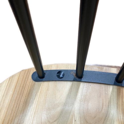 ニトリ ダイニングチェアー ナチュラル×ブラック