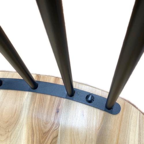 ニトリ ダイニングチェアー ナチュラル×ブラック