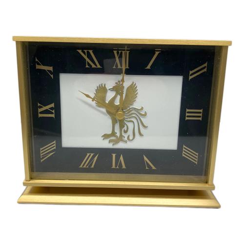 高田製作所 真鍮鋳物製 置時計 動作確認済 トヨペット 3代目センチュリー購入者特典