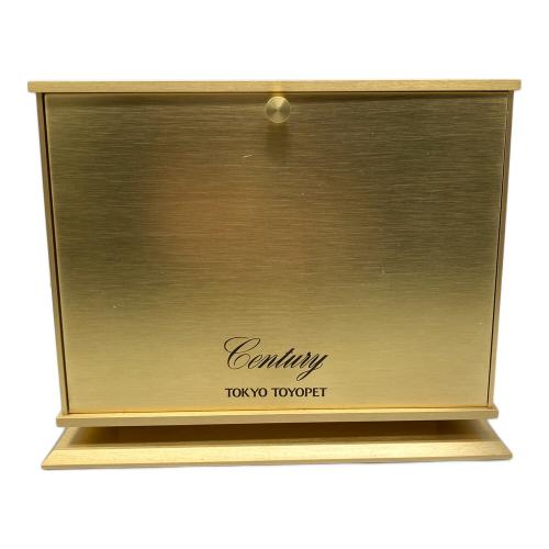 高田製作所 真鍮鋳物製 置時計 動作確認済 トヨペット 3代目センチュリー購入者特典