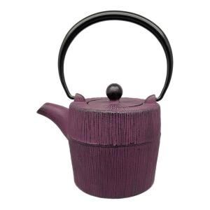 岩鋳 (イワチュウ) 鉄急須 450ml  藍花 南部鉄器 結花