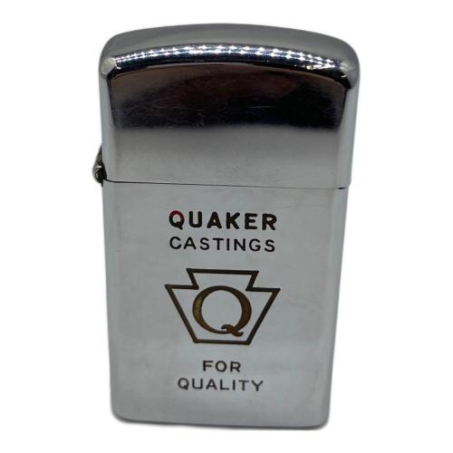ZIPPO (ジッポ) ヴィンテージオイルライター 1970年製刻印有 QUAKER CASTINGS