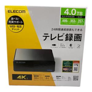 ELECOM (エレコム) TV向け外付けハードディスク ELD-HTV040UBK 未使用