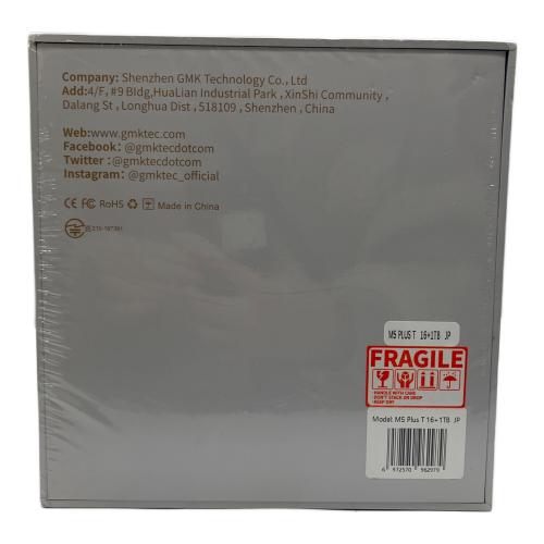 GMKtec (ジーエムケーテック) ゲーミングミニPC M5 Plus T16+1TB