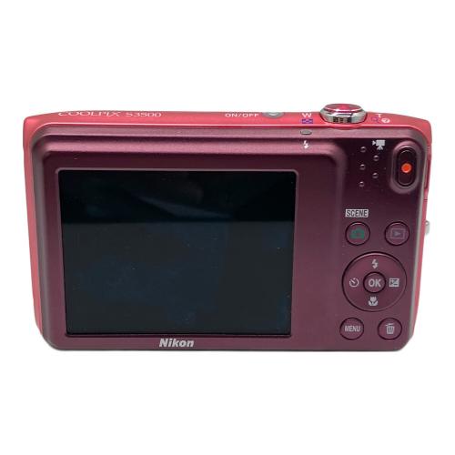 Nikon (ニコン) コンパクトデジタルカメラ COOLPIX S3500