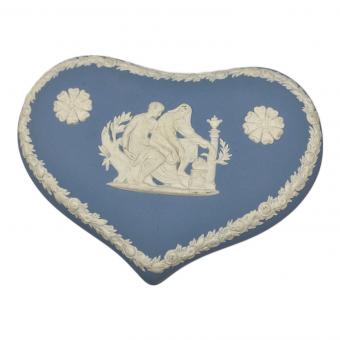 Wedgwood (ウェッジウッド) ハートパターンボックス ジャスパー