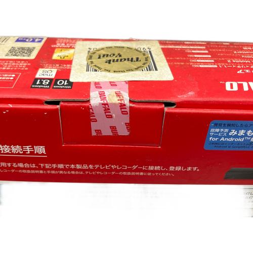 BUFFALO (バッファロー) 外付けHDD HD-EDS4U3-BE ４TB