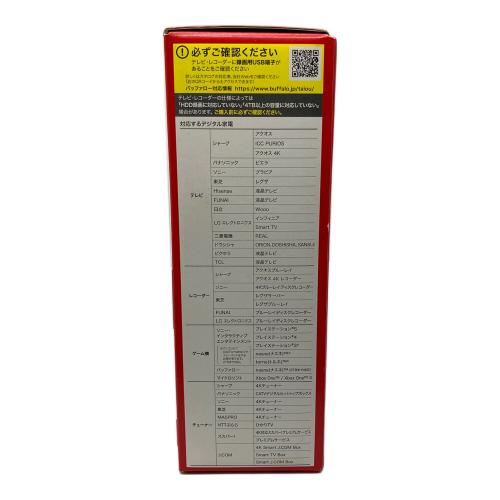 BUFFALO (バッファロー) 外付けHDD・ハードディスク HD-EDS6U3-BE 6TB