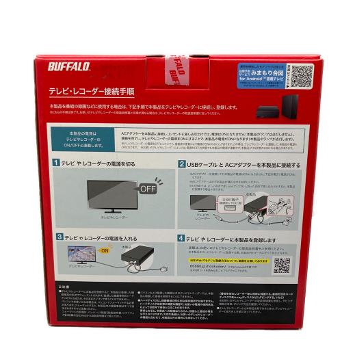 BUFFALO (バッファロー) 外付けHDD・ハードディスク HD-EDS6U3-BE 6TB