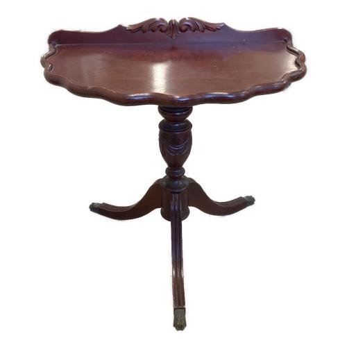 アンティーク調コンソールテーブル  ブラウン