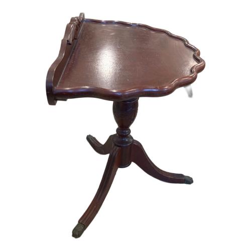 アンティーク調コンソールテーブル  ブラウン