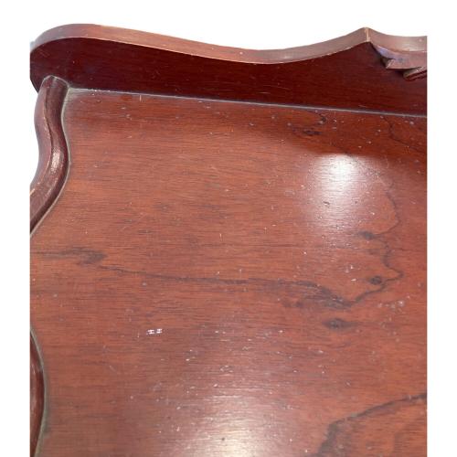 アンティーク調コンソールテーブル  ブラウン