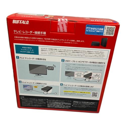 BUFFALO (バッファロー) 外付けHDD HD-EDS6U3-BE 6TB