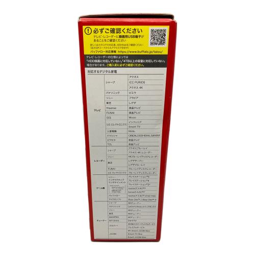 BUFFALO (バッファロー) 外付けHDD・ハードディスク HD-EDS4U3-BE ４TB
