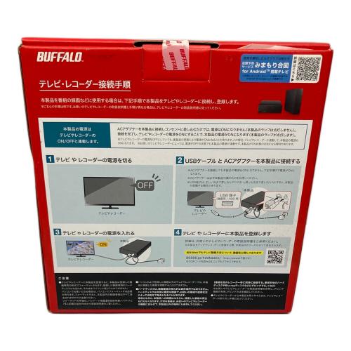 BUFFALO (バッファロー) 外付けHDD・ハードディスク HD-EDS4U3-BE ４TB