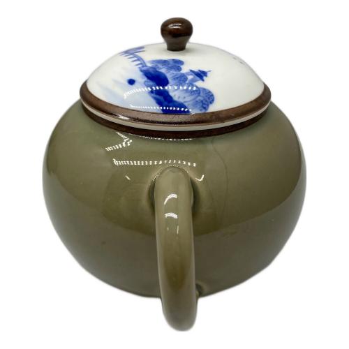 深川製磁 (フカガワセイジ) 湯呑みセット 茶灰釉 百年庵