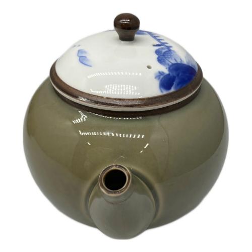 深川製磁 (フカガワセイジ) 湯呑みセット 茶灰釉 百年庵