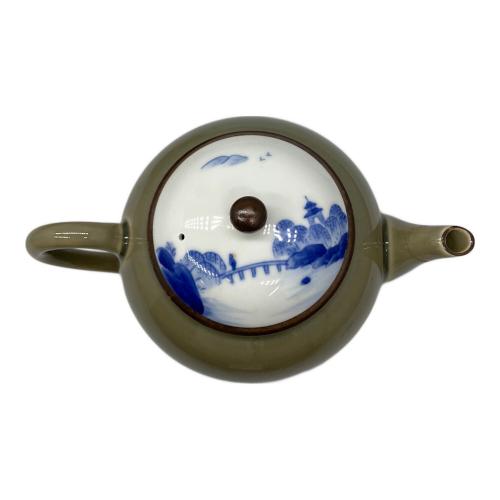 深川製磁 (フカガワセイジ) 湯呑みセット 茶灰釉 百年庵