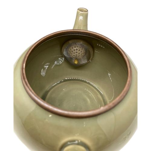 深川製磁 (フカガワセイジ) 湯呑みセット 茶灰釉 百年庵